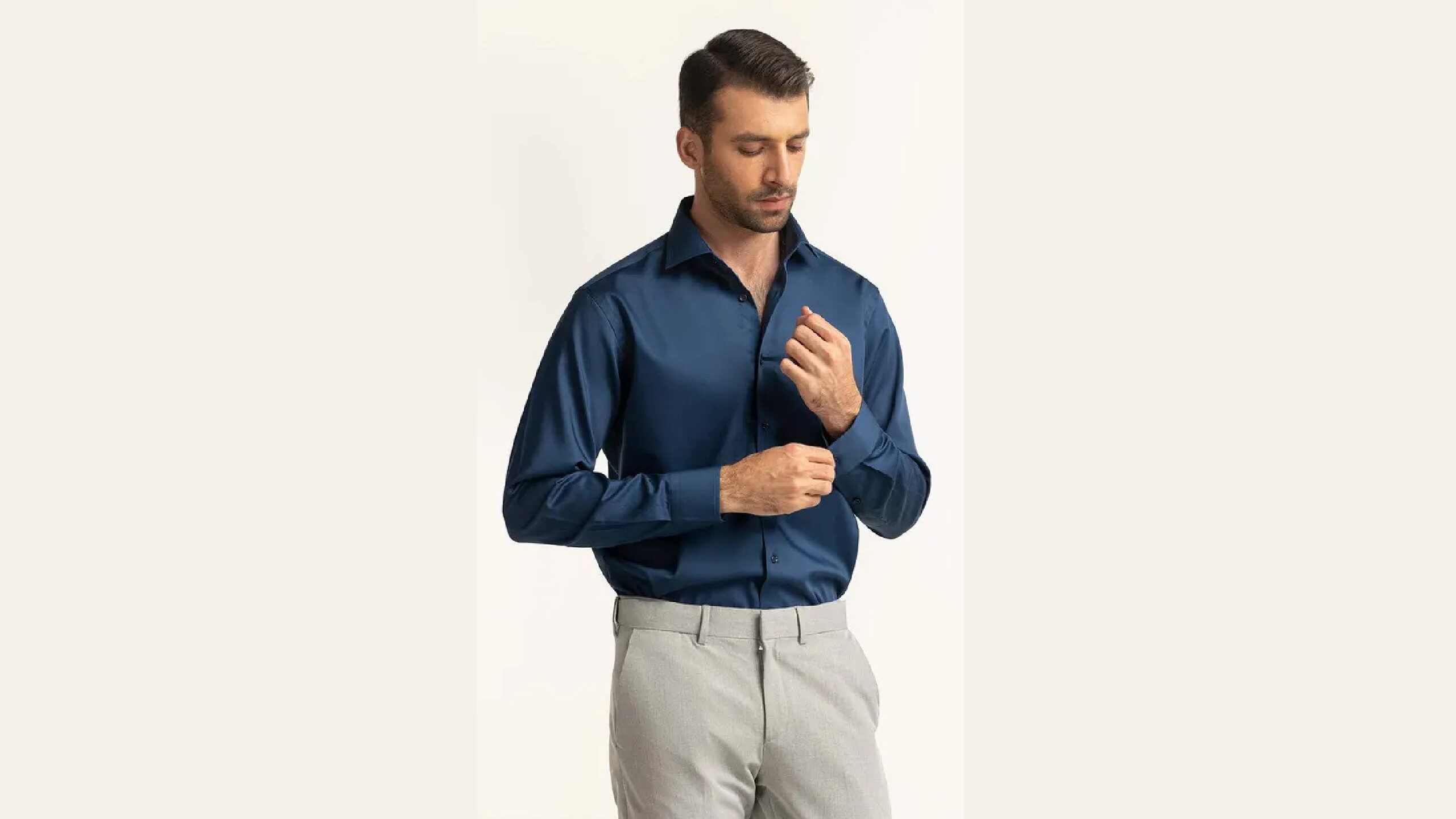 Royal Blue Formal Shirt